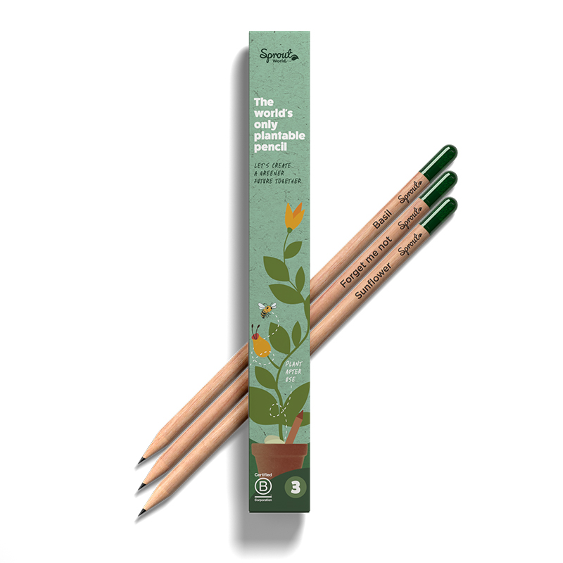 Sprout packaging 3 pieces